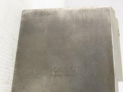 Dillon KW8HP Serrated 1.5mm x 60° Soft Steel Lathe 8" Chuck Jaw Lot Of 2