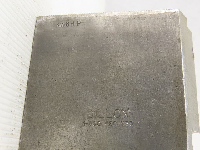 Dillon KW8HP Serrated 1.5mm x 60° Soft Steel Lathe 8" Chuck Jaw Lot Of 2