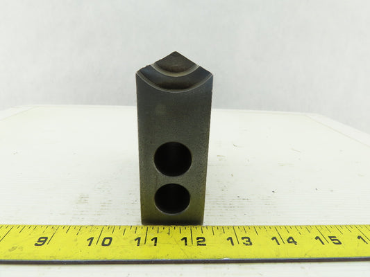 Dillon KW8HP Serrated 1.5mm x 60° Soft Steel Lathe 8" Chuck Jaw Lot Of 2
