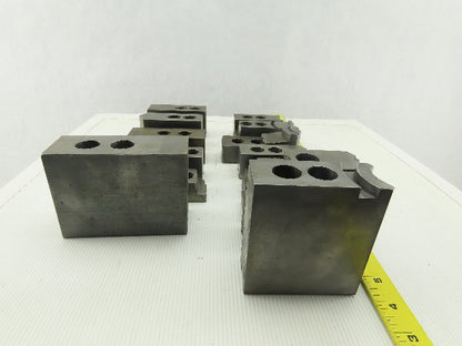 Dillon Ajax KW8 Serrated 1.5mm x 60° Soft Steel Lathe 8" Chuck Jaws Mixed Lot 13