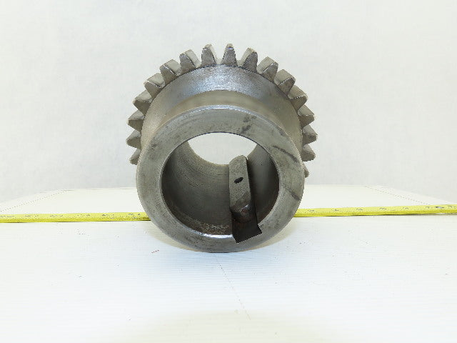 150mm OD x 40mm Wide 28T 17mm Pitch Spur Gear 70mm Bore 110mm Bore Length