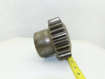 150mm OD x 40mm Wide 28T 17mm Pitch Spur Gear 70mm Bore 110mm Bore Length