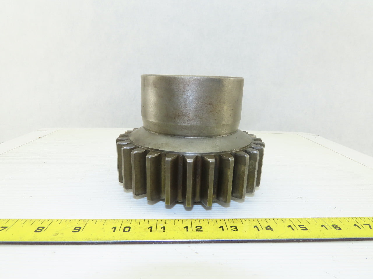 150mm OD x 40mm Wide 28T 17mm Pitch Spur Gear 70mm Bore 110mm Bore Length