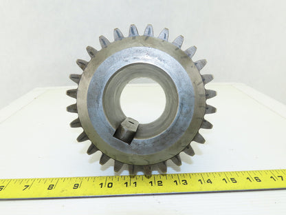 150mm OD x 40mm Wide 28T 17mm Pitch Spur Gear 70mm Bore 110mm Bore Length