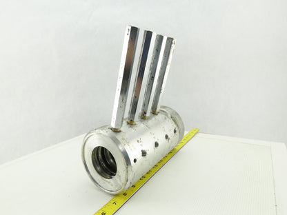 Kitako MT4-170 Hydraulic Spindle Motor 9 Port 60mm Bore From CNC Lathe
