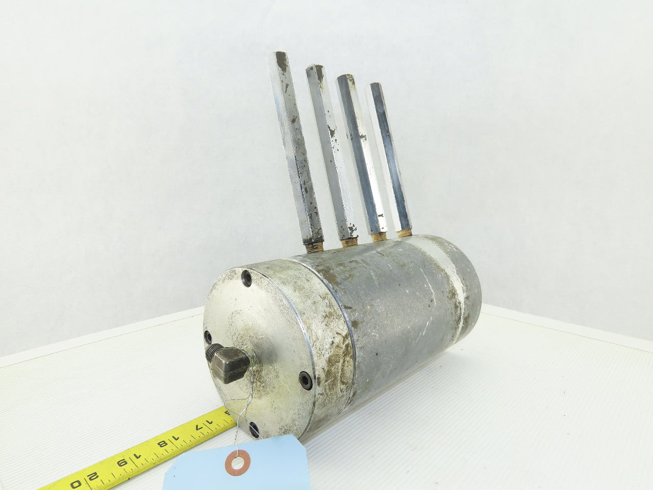 Kitako MT4-170 Hydraulic Spindle Motor 9 Port 60mm Bore From CNC Lathe