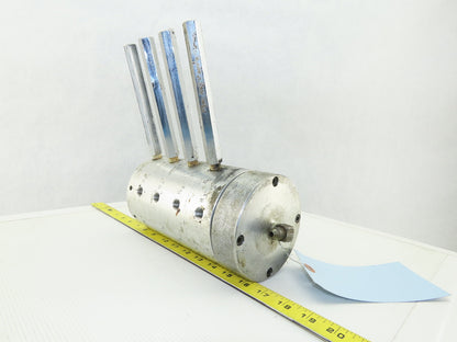 Kitako MT4-170 Hydraulic Spindle Motor 9 Port 60mm Bore From CNC Lathe