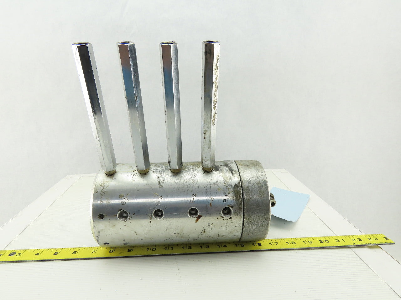 Kitako MT4-170 Hydraulic Spindle Motor 9 Port 60mm Bore From CNC Lathe