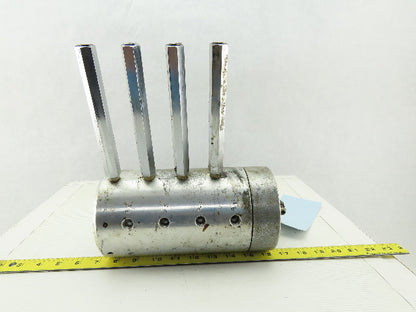 Kitako MT4-170 Hydraulic Spindle Motor 9 Port 60mm Bore From CNC Lathe