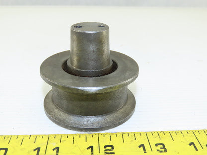 60mm OD x 15mm V-Groove Guide Roller Eccentric Adjustable Shaft
