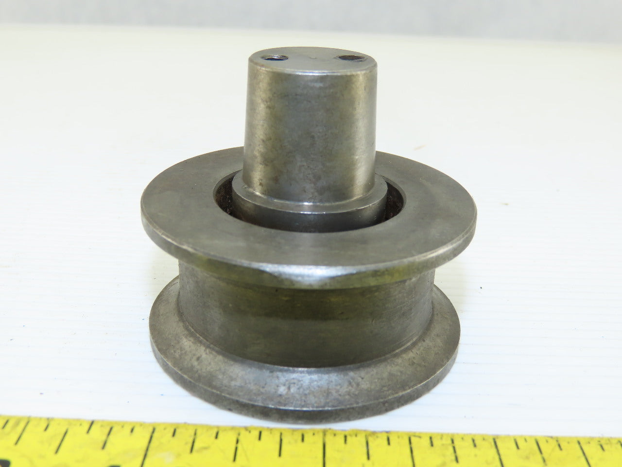 60mm OD x 15mm V-Groove Guide Roller Eccentric Adjustable Shaft