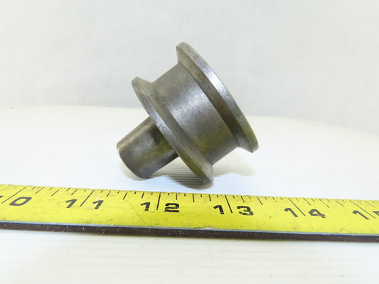 60mm OD x 15mm V-Groove Guide Roller Eccentric Adjustable Shaft