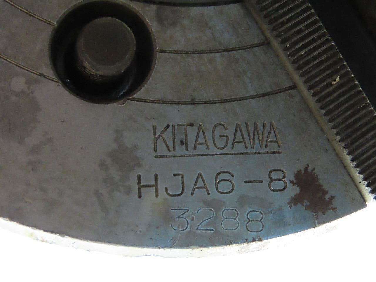 Kitagawa HJA6-8 3 Jaw Power Lathe Chuck