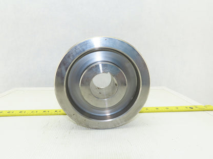 6-3/8" OD 5 Groove 3V Type Belt Pulley Sheave 1-9/16" Bore