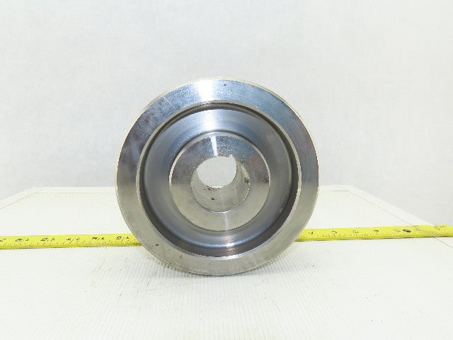6-3/8" OD 5 Groove 3V Type Belt Pulley Sheave 1-9/16" Bore