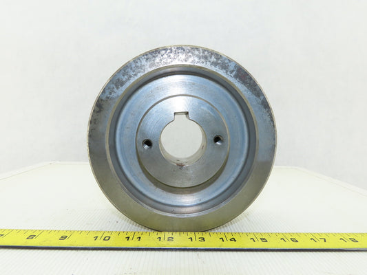 6-3/8" OD 5 Groove 3V Type Belt Pulley Sheave 1-9/16" Bore