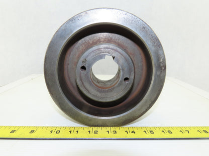 6-3/8" OD 5 Groove 3V Type Belt Pulley Sheave 1-9/16" Bore