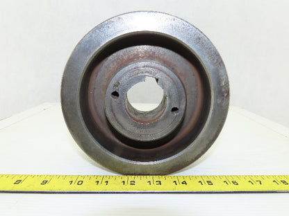 6-3/8" OD 5 Groove 3V Type Belt Pulley Sheave 1-9/16" Bore
