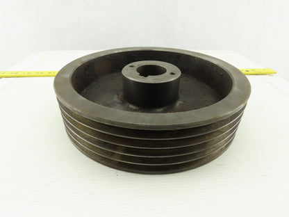 9-1/2" OD 5 Groove 3V Type Belt Pulley Sheave 40mm Bore