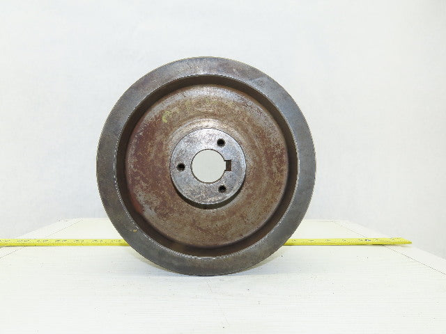 8-13/16" OD 9 Groove 3V Type Belt Pulley Sheave 1-3/8" Bore