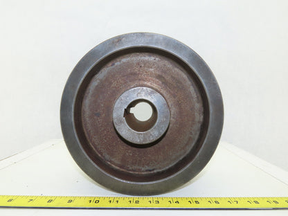 8-13/16" OD 9 Groove 3V Type Belt Pulley Sheave 1-3/8" Bore
