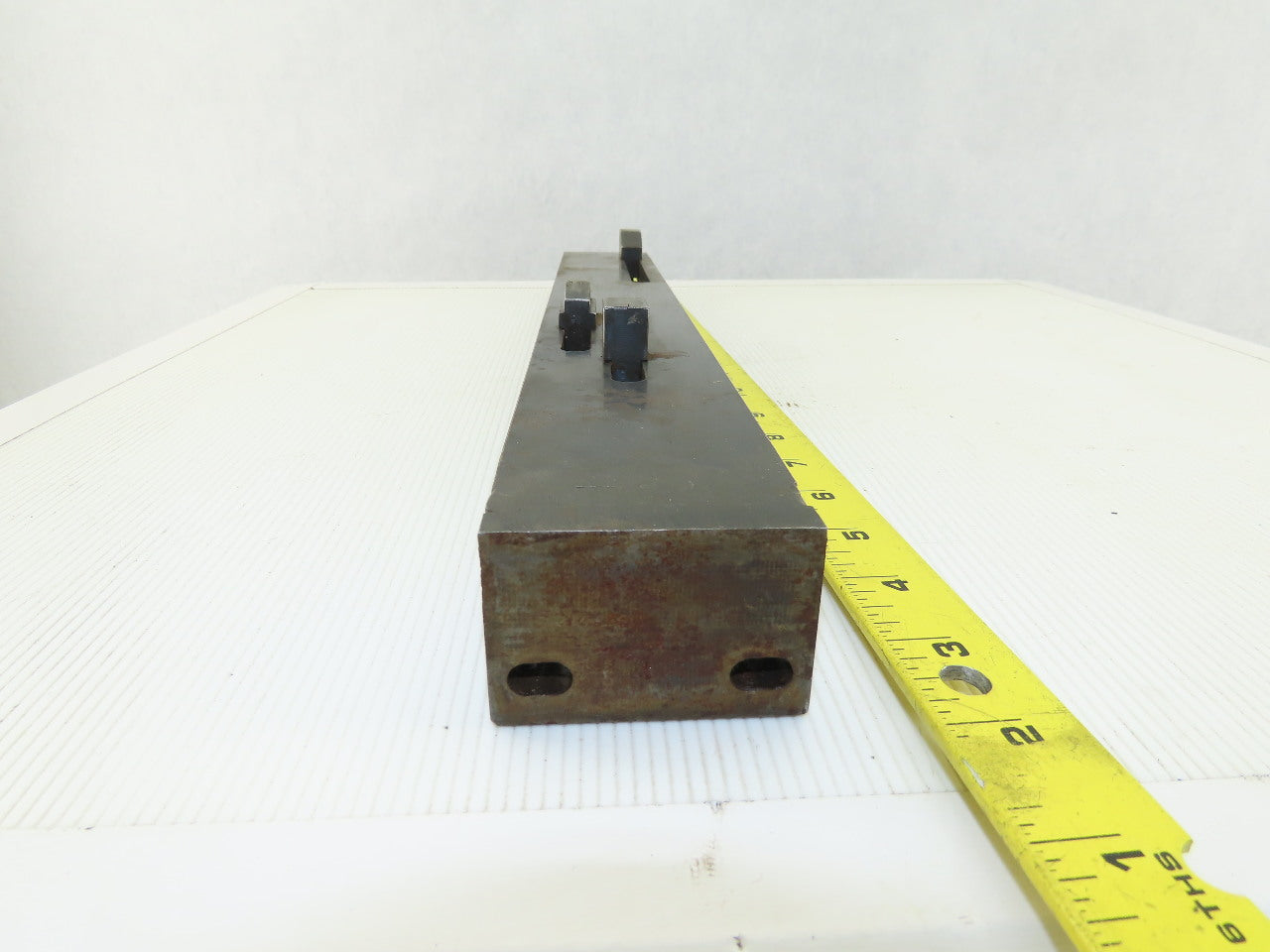 18-1/2" x 2-3/8" Wide 3 Adjustable Position Linear Limit Switch Dog Rail