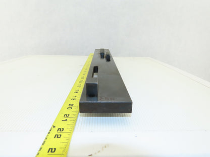 18-1/2" x 2-3/8" Wide 3 Adjustable Position Linear Limit Switch Dog Rail
