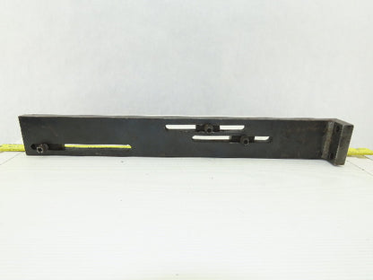 18-1/2" x 2-3/8" Wide 3 Adjustable Position Linear Limit Switch Dog Rail