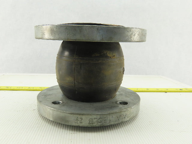Metraflex 2-1/2" x 5" Raised Rubber Flange Flexible Coupling 150LB
