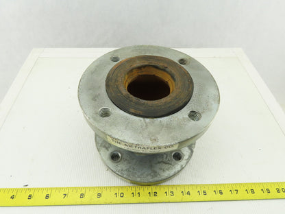 Metraflex 2-1/2" x 5" Raised Rubber Flange Flexible Coupling 150LB