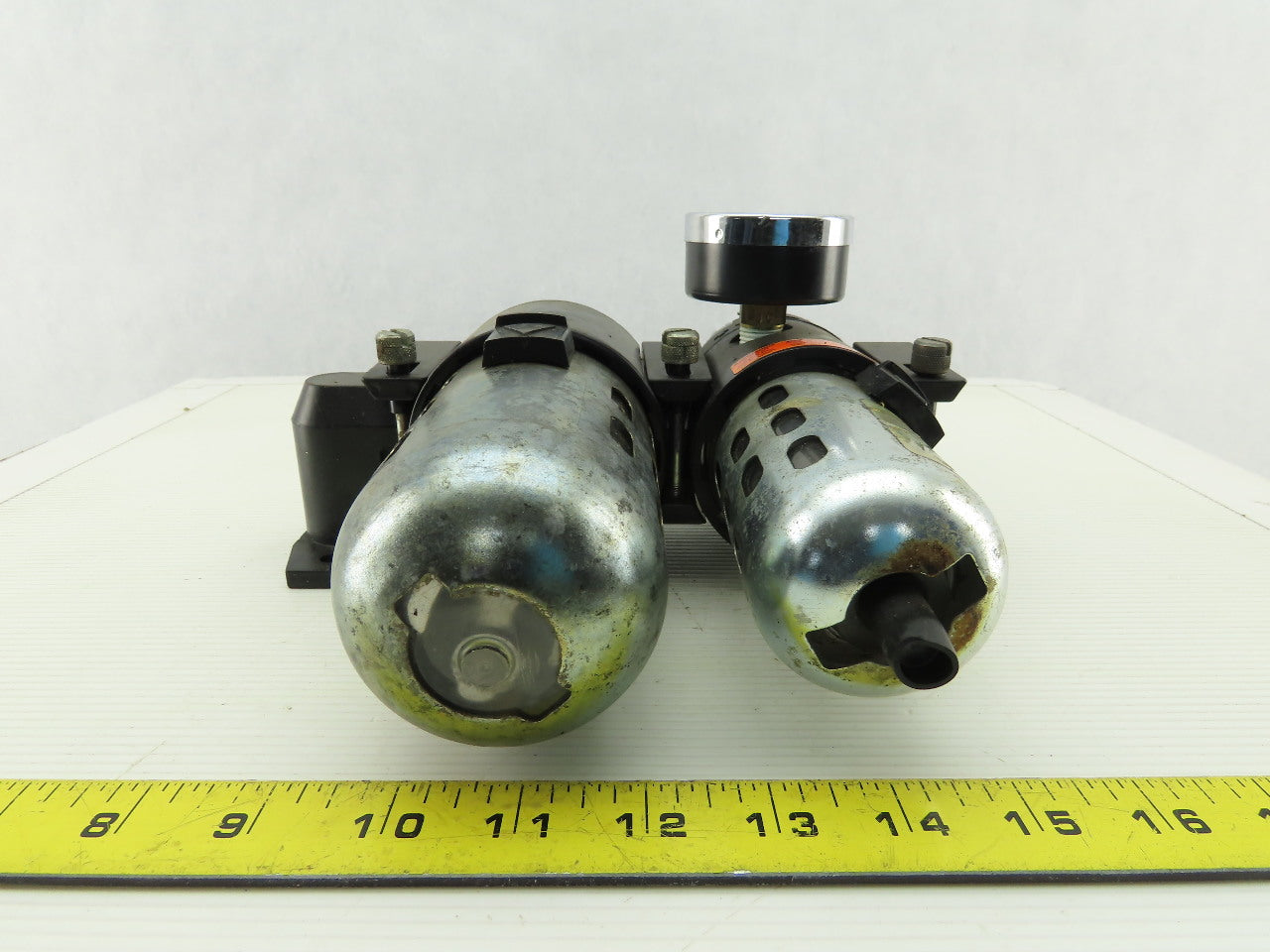 Wilkerson CB6-03-00 Inline Air Filter Lubricator Regulator FRL 0-125 PSI