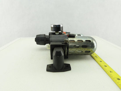 Wilkerson CB6-03-00 Inline Air Filter Lubricator Regulator FRL 0-125 PSI