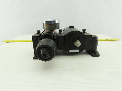 Wilkerson CB6-03-00 Inline Air Filter Lubricator Regulator FRL 0-125 PSI