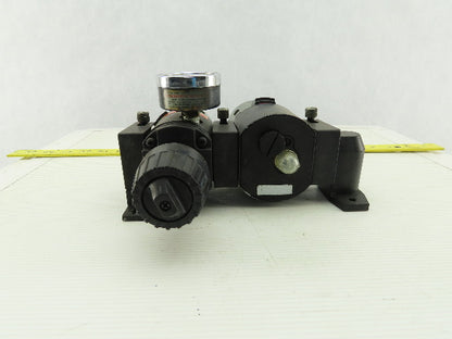 Wilkerson CB6-03-00 Inline Air Filter Lubricator Regulator FRL 0-125 PSI