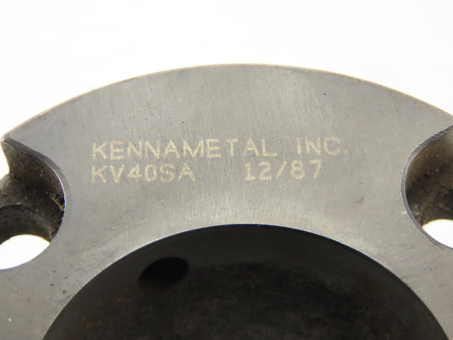 Kennametal KV40SA Cincinnati Milacron Turret Tool Holder