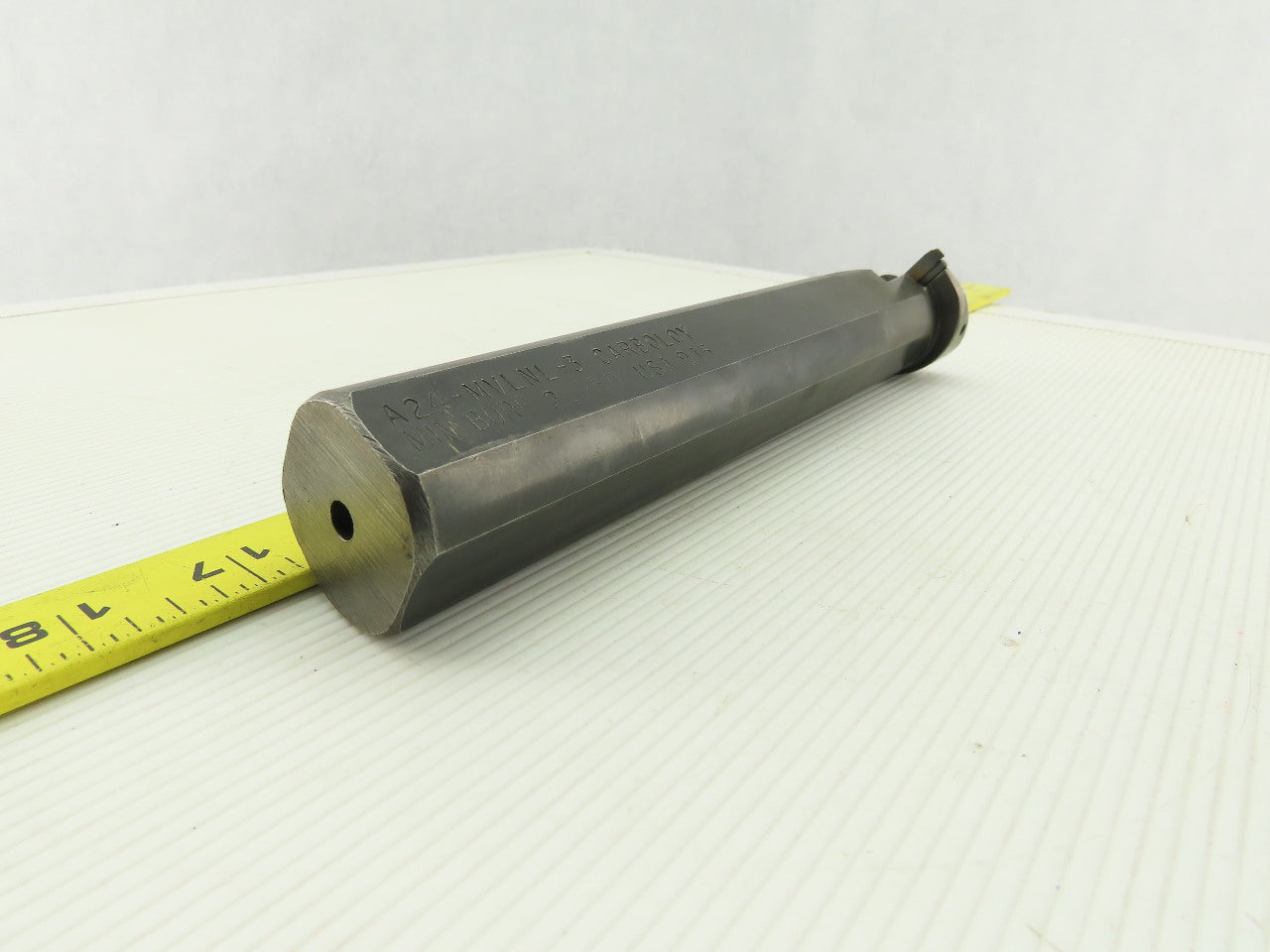 Carboloy A24-MVLNL-3 95° Cut Angle -5° Rake Indexing Left Turning Cutting Tool