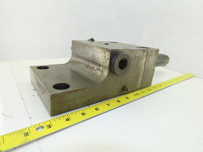 Kennametal D-185461-R01 Hybrid Turret Tool Holder Block Left Hand W/ Tooling