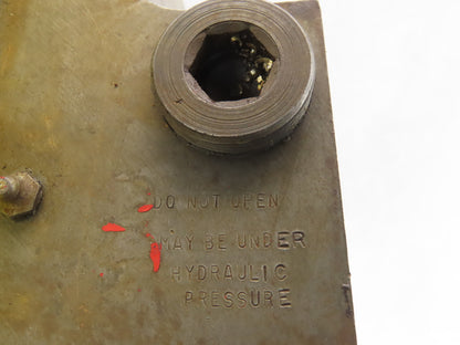Kennametal D-185461-R01 Hybrid Turret Tool Holder Block Left Hand W/ Tooling