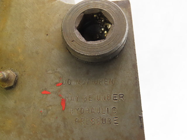 Kennametal D-185461-R01 Hybrid Turret Tool Holder Block Left Hand W/ Tooling