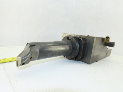 Kennametal D-185461-R01 Hybrid Turret Tool Holder Block Left Hand W/ Tooling