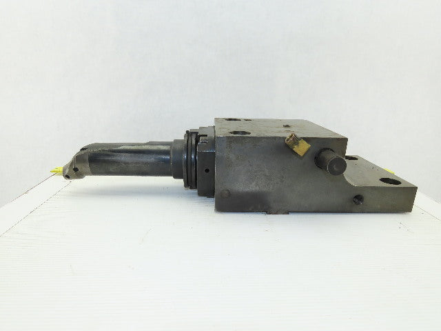 Kennametal D-185461-R01 Hybrid Turret Tool Holder Block Left Hand W/ Tooling