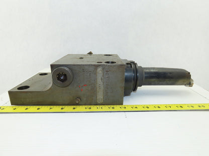 Kennametal D-185461-R01 Hybrid Turret Tool Holder Block Left Hand W/ Tooling