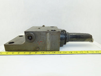 Kennametal D-185461-R01 Hybrid Turret Tool Holder Block Left Hand W/ Tooling
