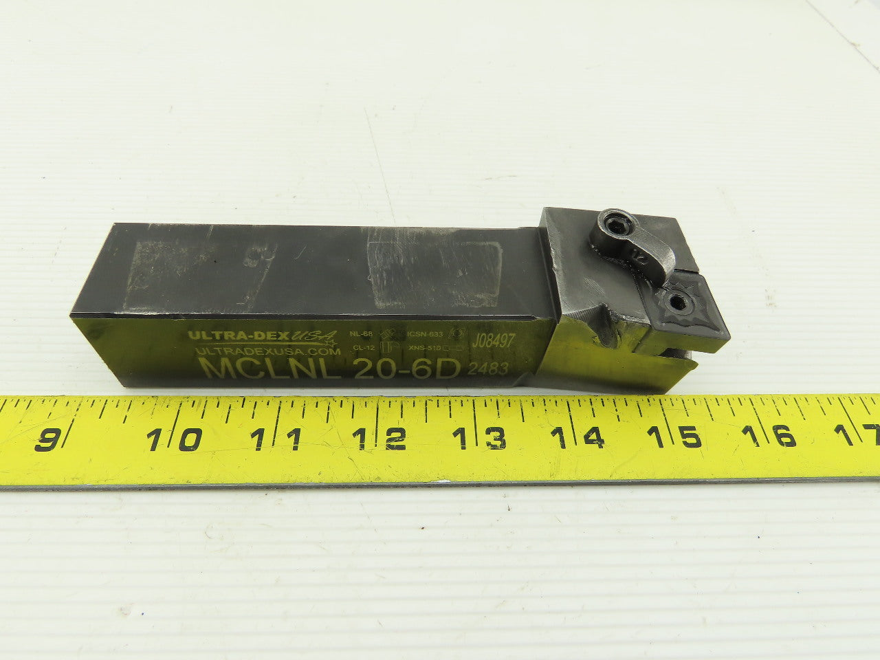 Ultra-Dex MCLNL 20-6D 1-1/4" Square Shank Left Hand -5° Lead Boring Bar