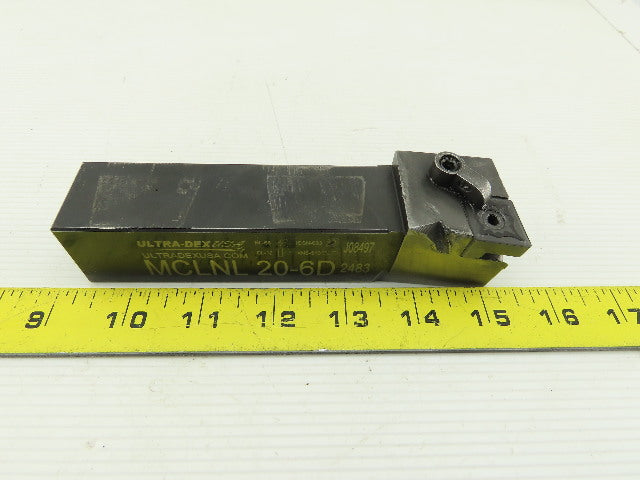 Ultra-Dex MCLNL 20-6D 1-1/4" Square Shank Left Hand -5° Lead Boring Bar