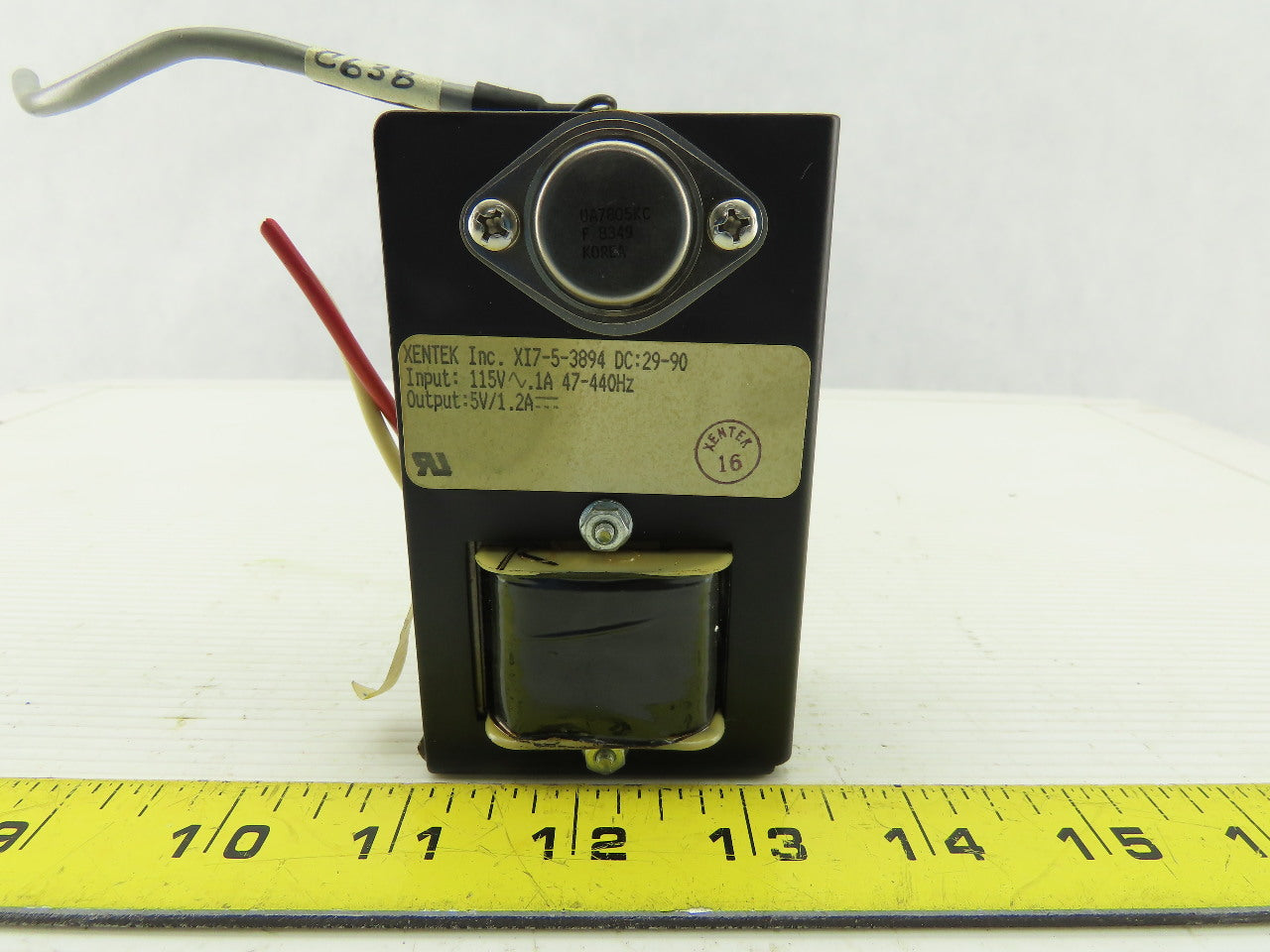 Xentek X17-5-3894 115V 47-440Hz Input 5V Output Power Supply