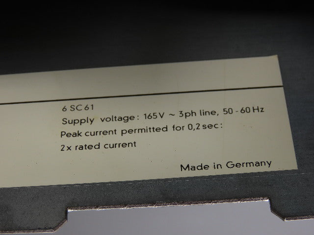 Cincinnati Milacron 6SC-6101-3A-Z 2 Axis Transistor Modulated AC/DC Converter