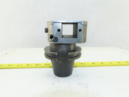 Jarno #18 Taper 1" Square Boring Bar Holder Coolant Thru