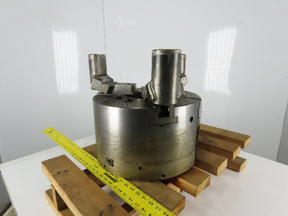 16" Lathe Power Chuck 3 Jaw Serrated 1.5mmx60 Thru Hole 3000RPM 550 PSI