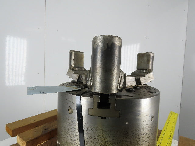 16" Lathe Power Chuck 3 Jaw Serrated 1.5mmx60 Thru Hole 3000RPM 550 PSI